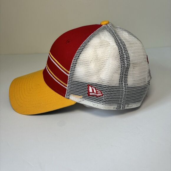 KANSAS CITY CHIEFS New Era SnapBack Mesh Trucker Hat Cap Adjustable OS NFL AFC - Picture 2 of 8